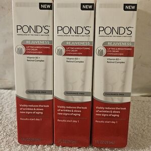 3 pond's Rejuveness Lifting & Brightening Eye Cream Vitamin B3 + Retinol 1 fl oz